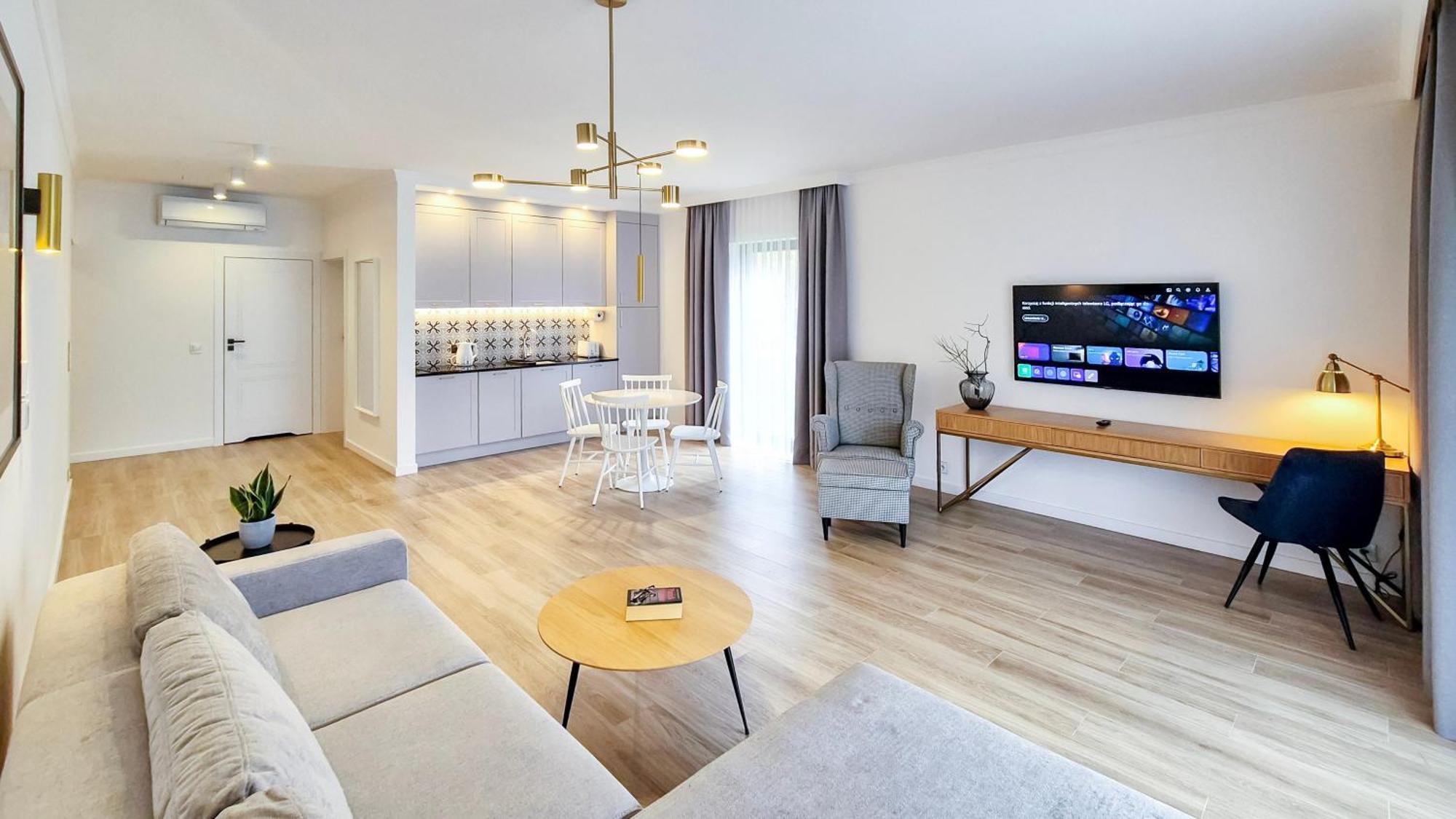 Apartamenty Dudek - Stylowe Apartamenty, 5 Minut Pieszo Do Morza! Rowy  Bagian luar foto