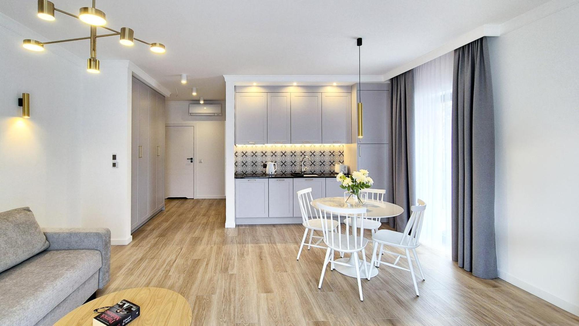 Apartamenty Dudek - Stylowe Apartamenty, 5 Minut Pieszo Do Morza! Rowy  Bagian luar foto