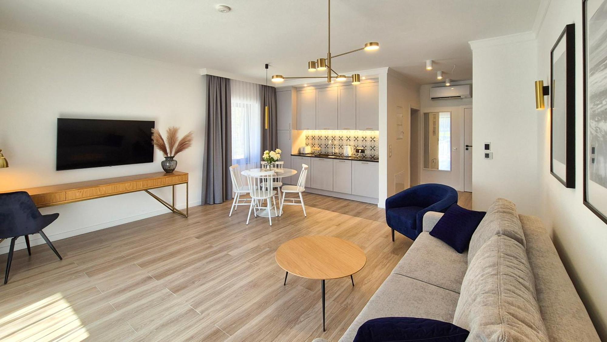 Apartamenty Dudek - Stylowe Apartamenty, 5 Minut Pieszo Do Morza! Rowy  Bagian luar foto